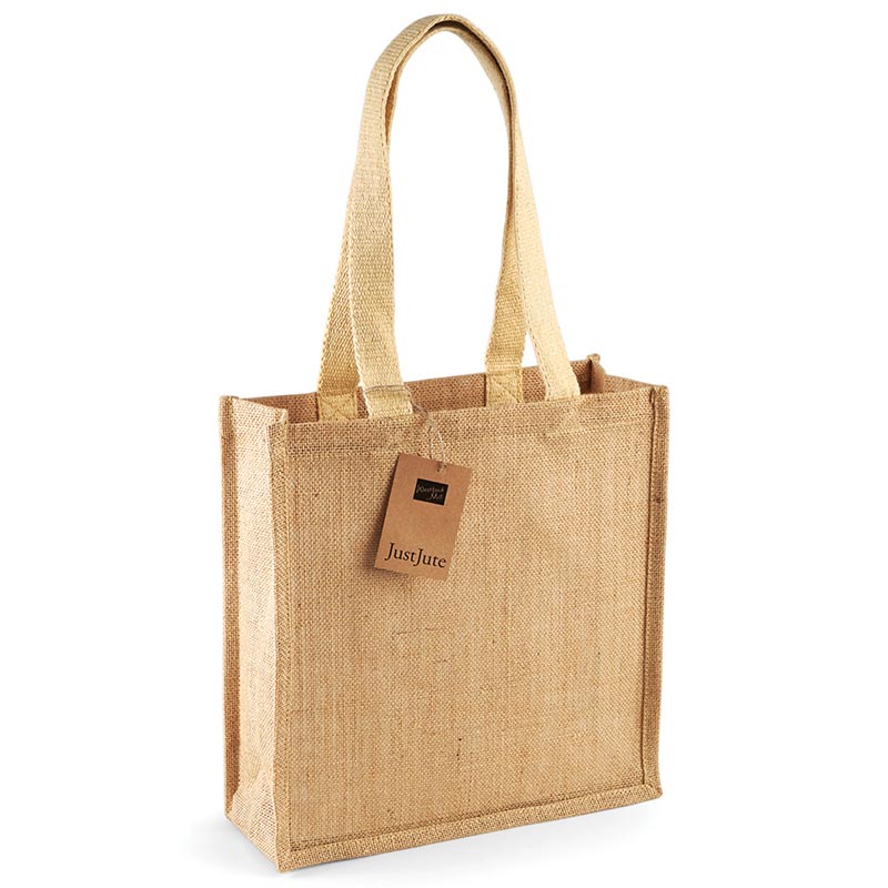 Jute compact tote - Natural One Size